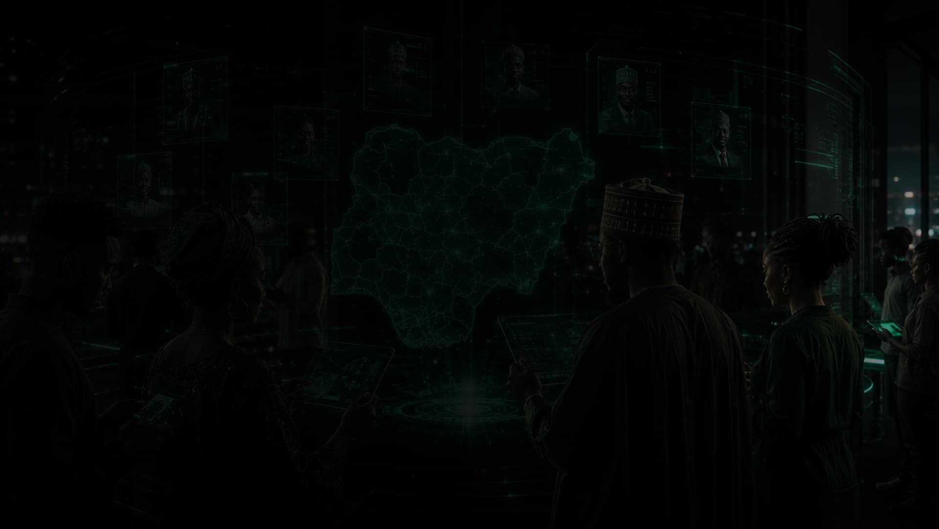 Nigerian government officials and accountability platform