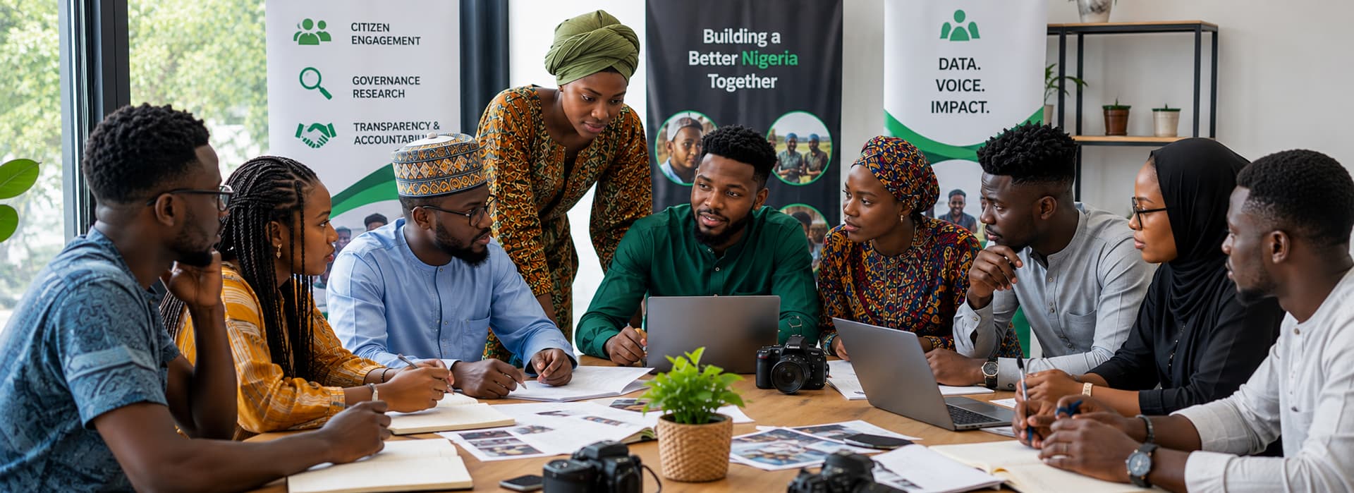 Naija Accountability partner organizations collaborating on governance transparency